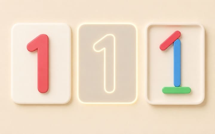 Собери цифру (1, 2, 3, 4, 5)